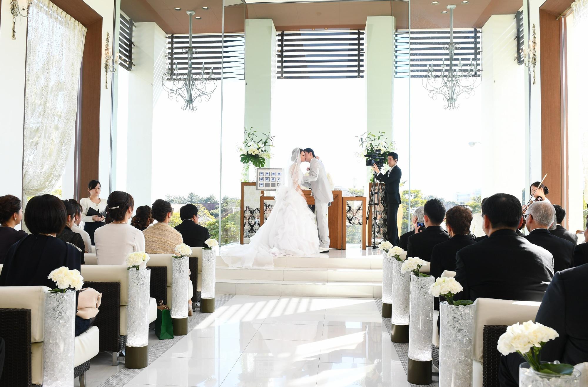 THANKS WEDDING!の挙式画像