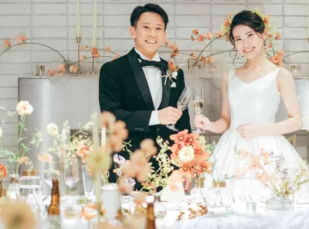 “お酒とDJと会話”を楽しむお洒落Weddingの挙式実例画像