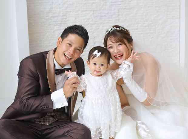 Family Christmas wedding♪の挙式実例画像