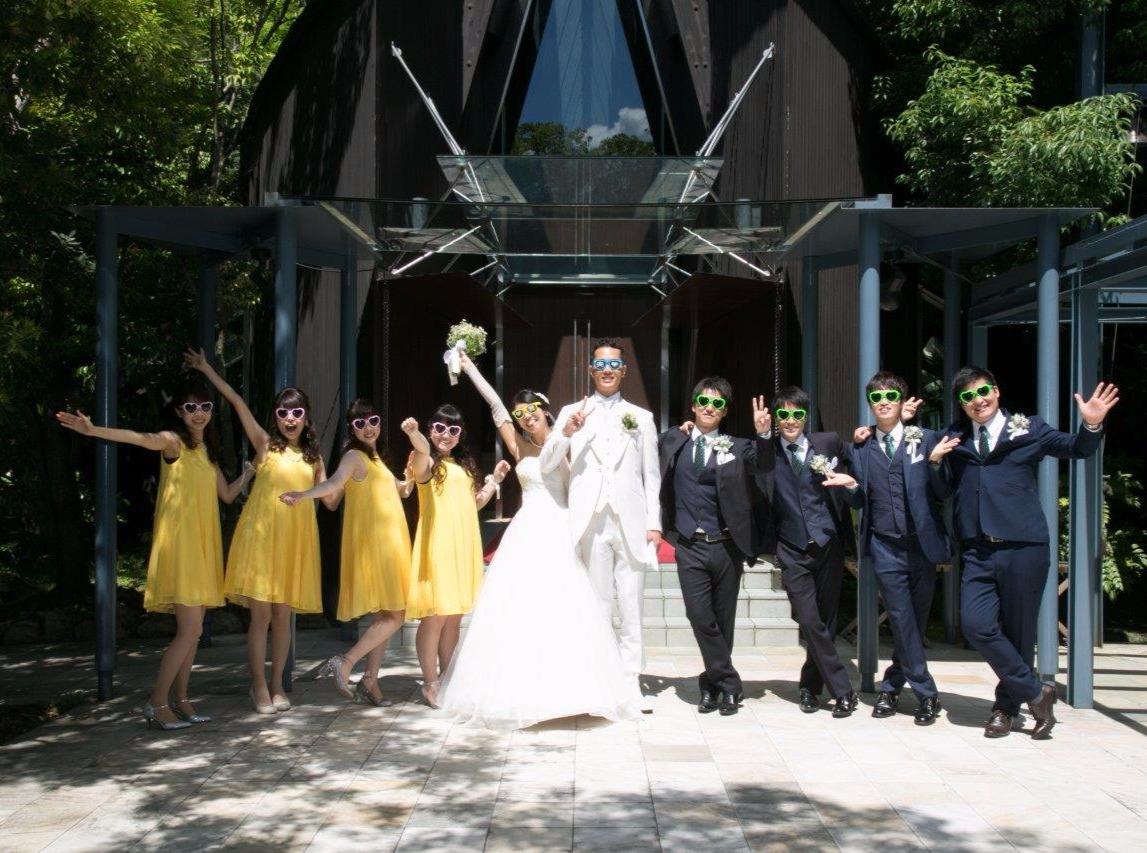 みんなで作った<2部制>贅沢Wedding!!の挙式実例画像