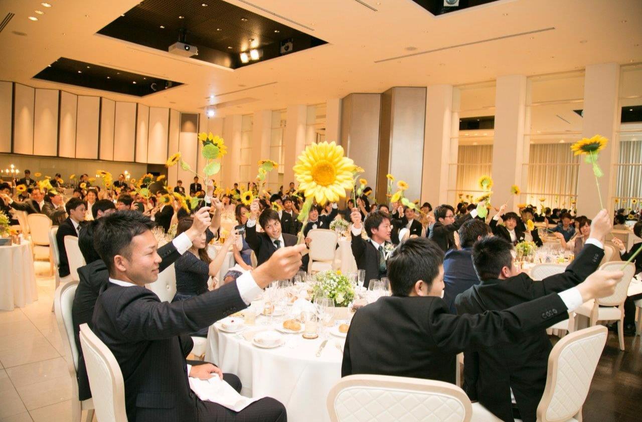 みんなで作った<2部制>贅沢Wedding!!の披露宴画像