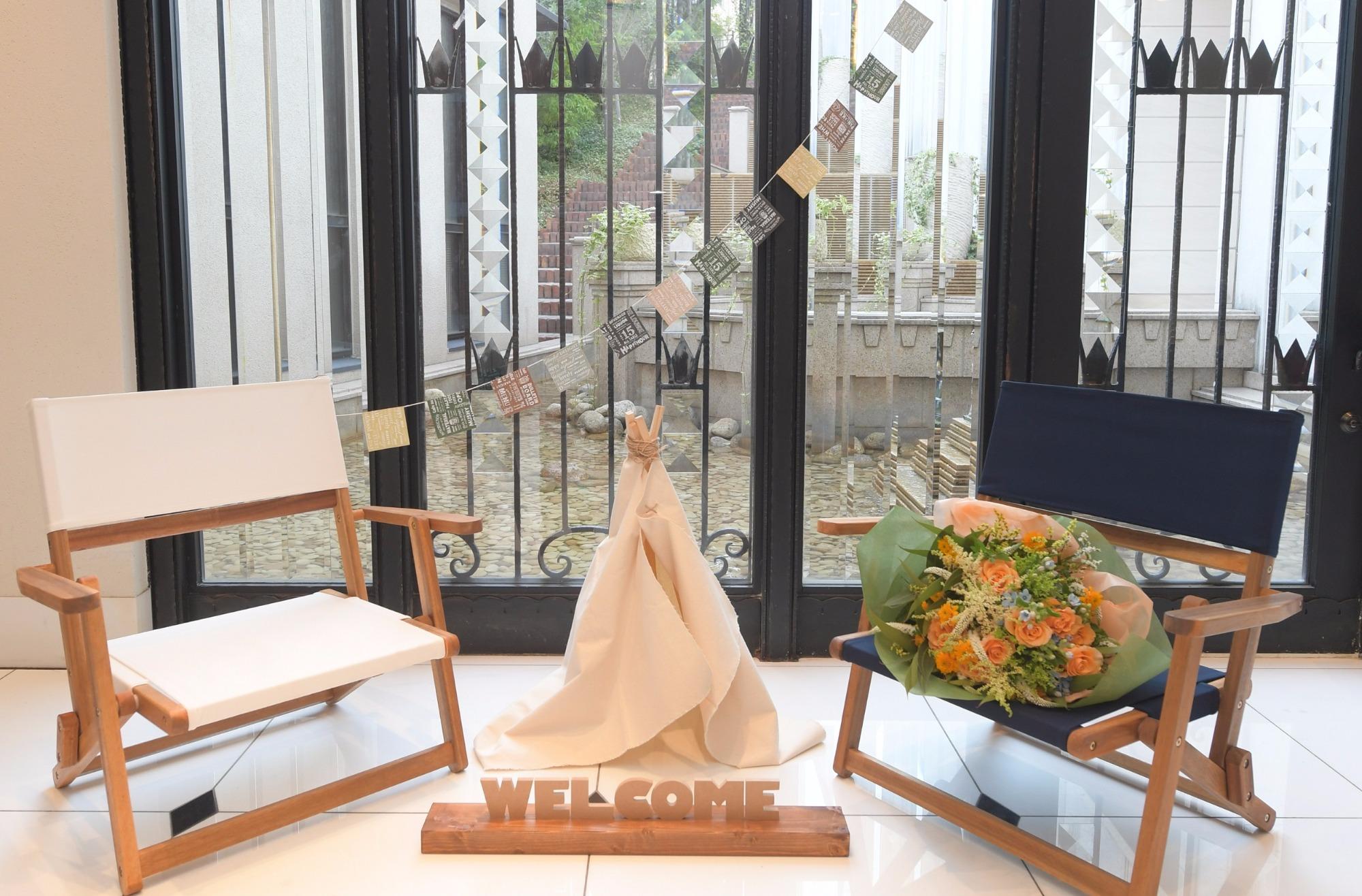マルシェWEDDINGでハレの日をの演出画像