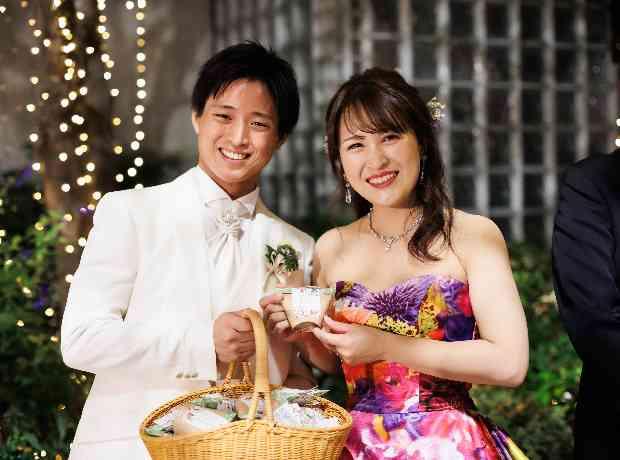 お二人らしさが溢れたアットホームな結婚式の挙式実例画像