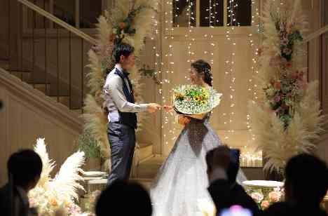 ゲストと新郎新婦様の心あたたまる特別な1日の披露宴画像