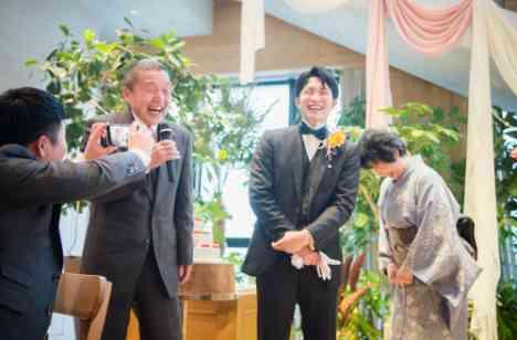 感謝と笑顔で溢れた忘れられない特別な一日の披露宴画像