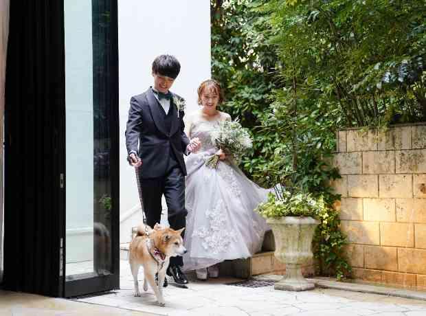 大好きな家族と過ごすPET WEDDINGの挙式実例画像