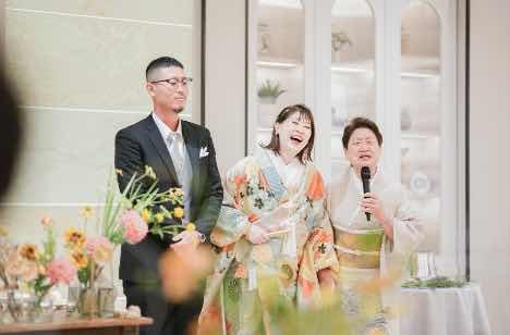 憧れを叶えオリジナル料理にこだわるWeddingの披露宴画像
