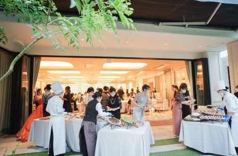 憧れを叶えオリジナル料理にこだわるWeddingの演出画像