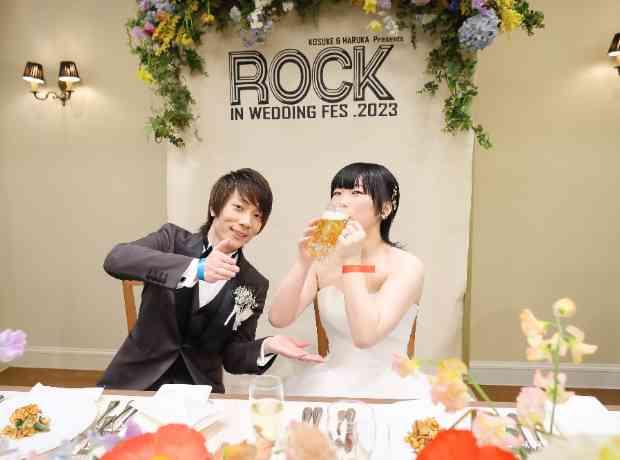 ROCK IN WEDDING FESの挙式実例画像