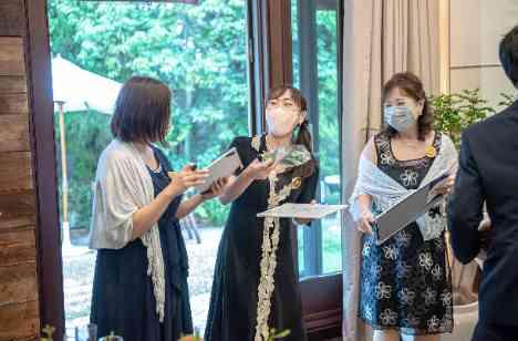 ゲストと一緒に創るアットホームWedding♡の演出画像