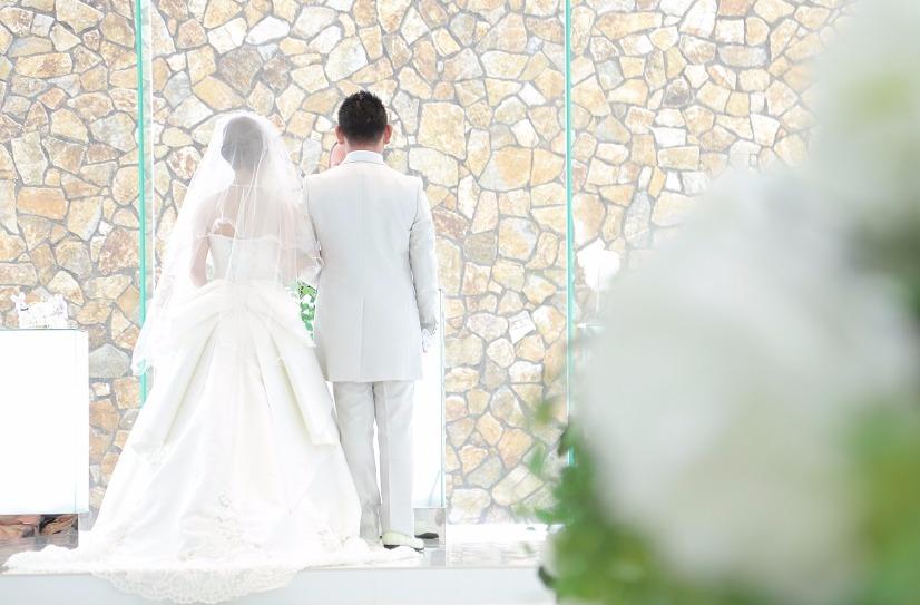 涙あり♡サプライズあり♡笑顔いっぱいの結婚式♡の挙式画像