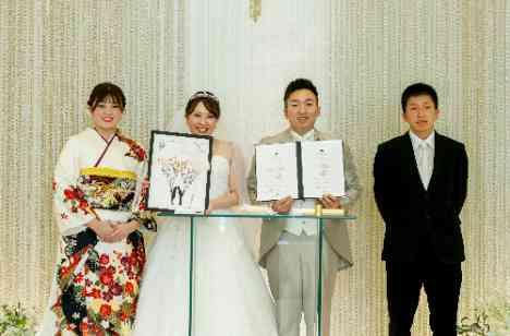 ”自分たちらしく”笑顔×感謝Weddingの挙式画像