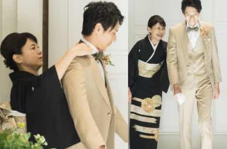 未来へ続く想いを綴るアットホームweddingの挙式画像