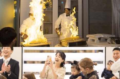 未来へ続く想いを綴るアットホームweddingの披露宴画像