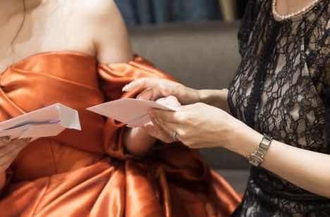 未来へ続く想いを綴るアットホームweddingの演出画像