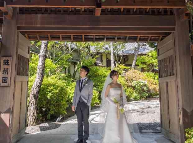 「食」にこだわる、新緑薫るあたたかな結婚式の挙式実例画像