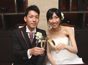 サプライズが盛りだくさん★アットホームなご披露宴の挙式実例画像