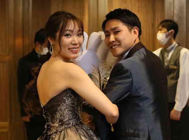 思い出の場所で誓うNight Weddingの挙式実例画像