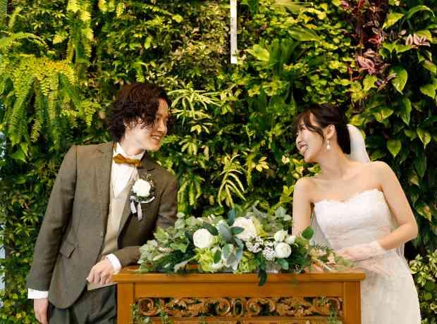 おふたりのこだわりが詰まった結婚式♡の挙式実例画像