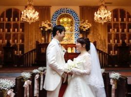 憧れの映画をイメージ再現したこだわりの１日の挙式実例画像