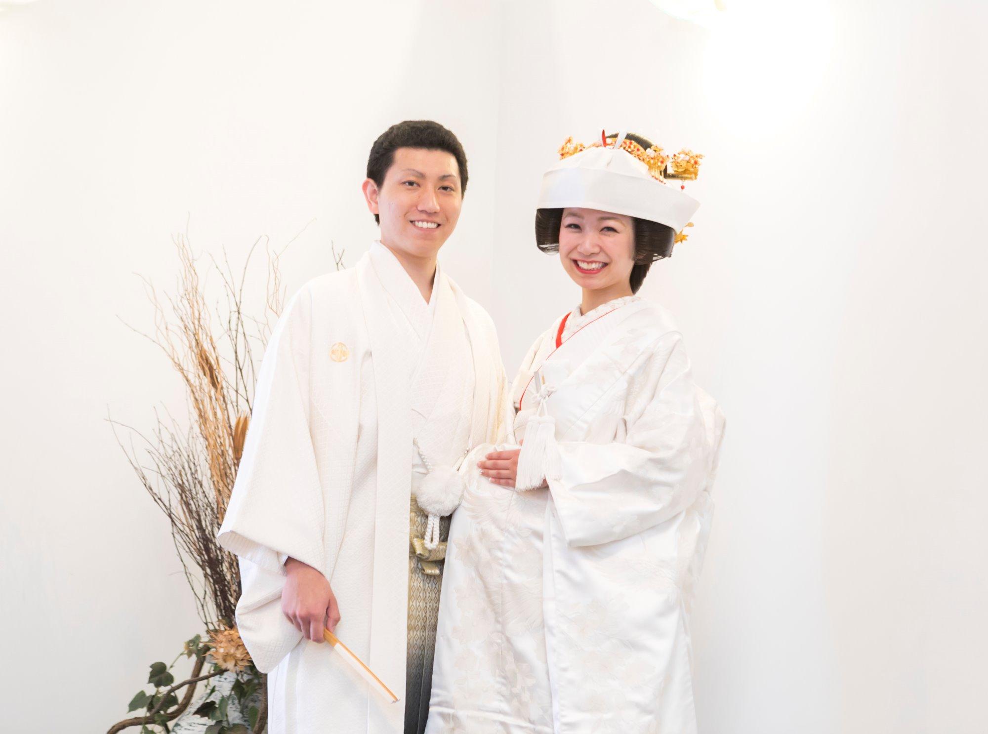 和装で叶える素敵な神前式★★の挙式実例画像
