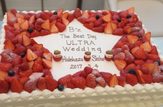 新しい家族が増えた、マタニティウェディングの披露宴画像