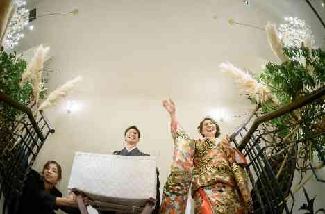 ~思い出の場所を結婚式でも~の演出画像