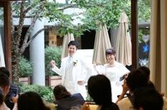 「緑溢れる会場で叶えるサプライズウェディング♪」の披露宴画像