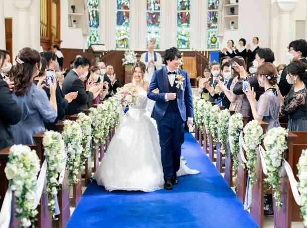 ワイワイ楽しめるカジュアルWeddingの挙式実例画像