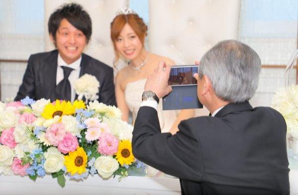 笑顔いっぱいなパーティー♪♪の披露宴画像