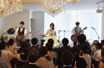 ライブウェディング♪の演出画像