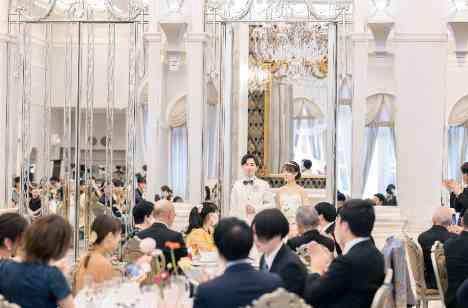 天気にも恵まれて特別な結婚式になりましたの披露宴画像