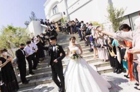 楽しい事をやりきる！オンリーワンWeddingの挙式画像