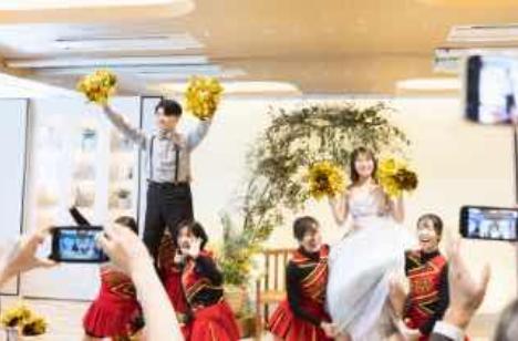 楽しい事をやりきる！オンリーワンWeddingの演出画像