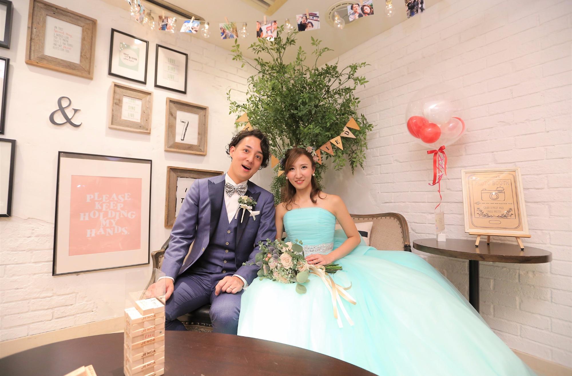 全員で楽しむ結婚式の披露宴画像