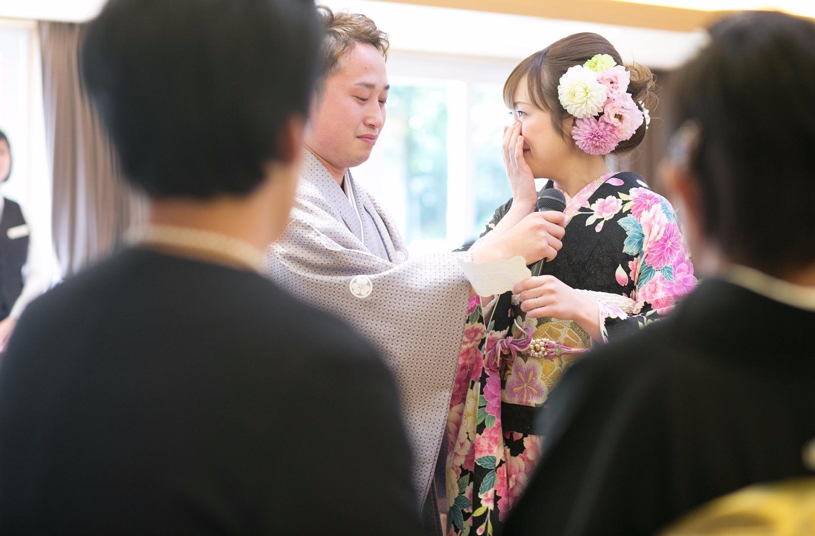 沢山のありがとうの想いの披露宴画像
