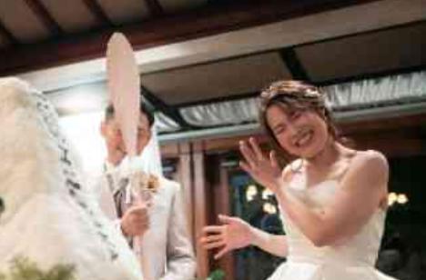 夢の国が大好きな新郎新婦様の最高の1日をの披露宴画像