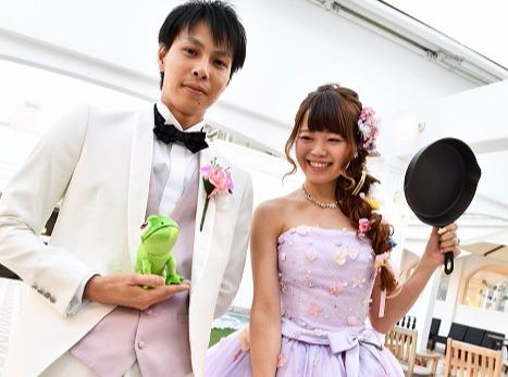 ★塔の上のプリンセスを再現★の挙式実例画像