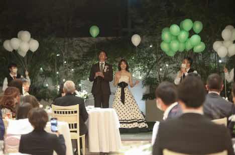 圧巻の宴の結びまで…延期を乗り越え叶える幸せの軌跡の演出画像