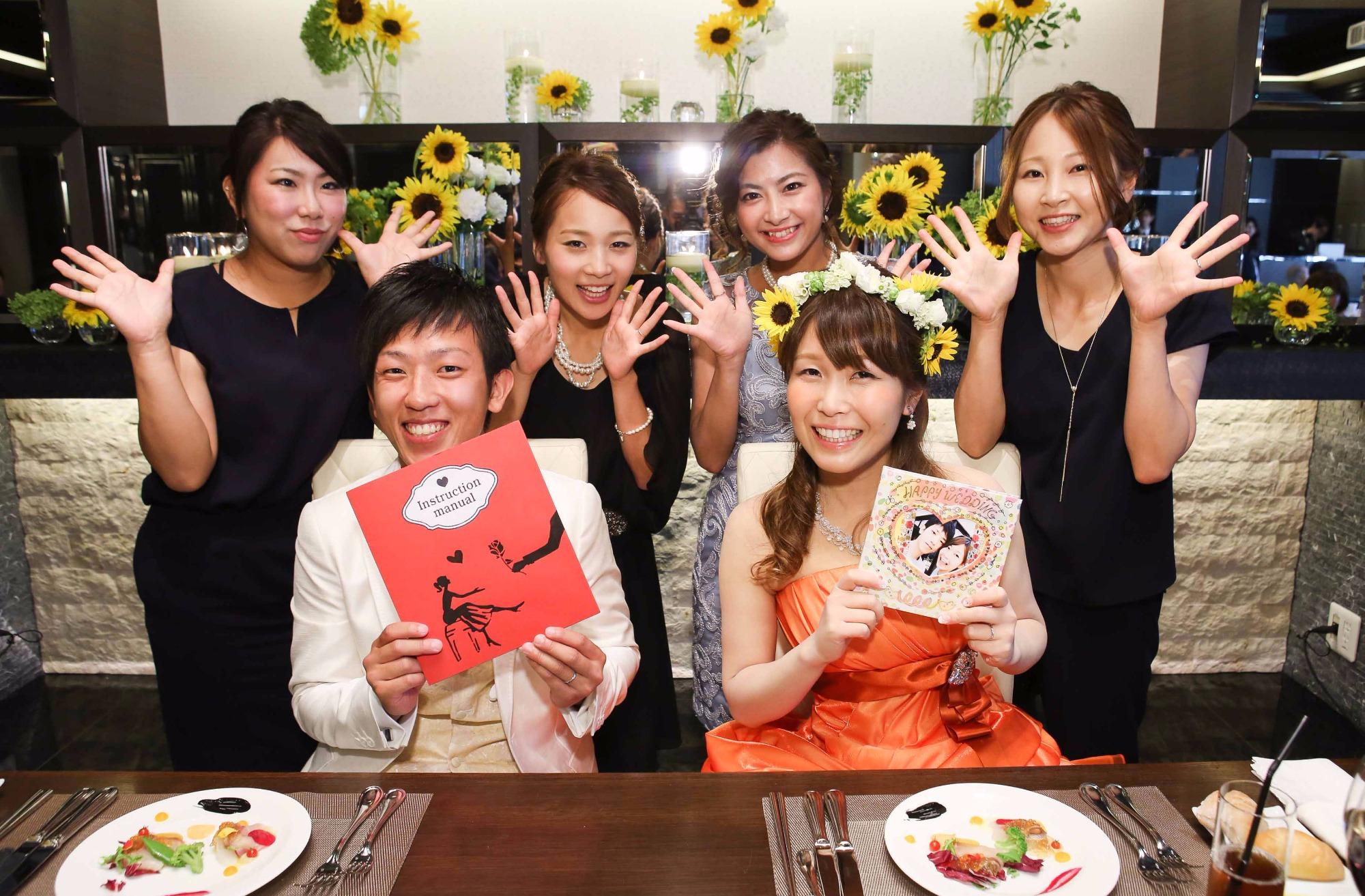 結婚式は感謝式の披露宴画像