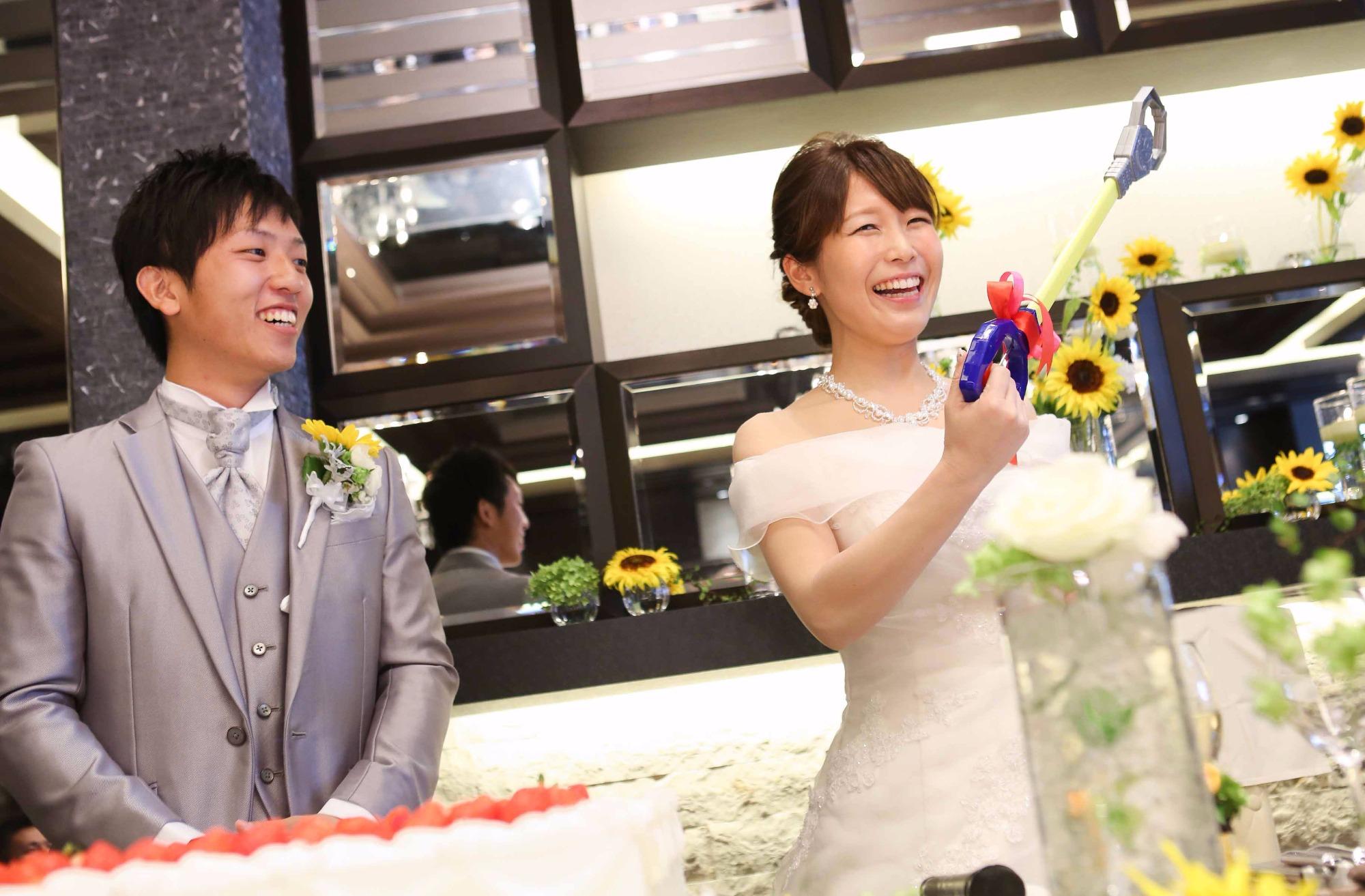 結婚式は感謝式の演出画像