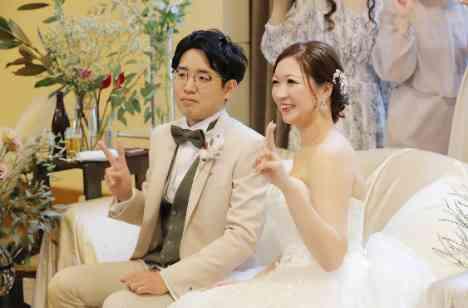 沢山の友人とアットホームなパーティーをの披露宴画像