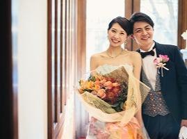 雨男と雨女の結婚式・・・☆の挙式実例画像