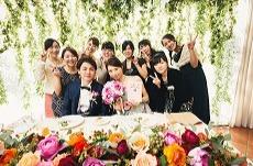 雨男と雨女の結婚式・・・☆の披露宴画像