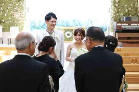 Journey of life 感謝を伝える結婚式の挙式画像