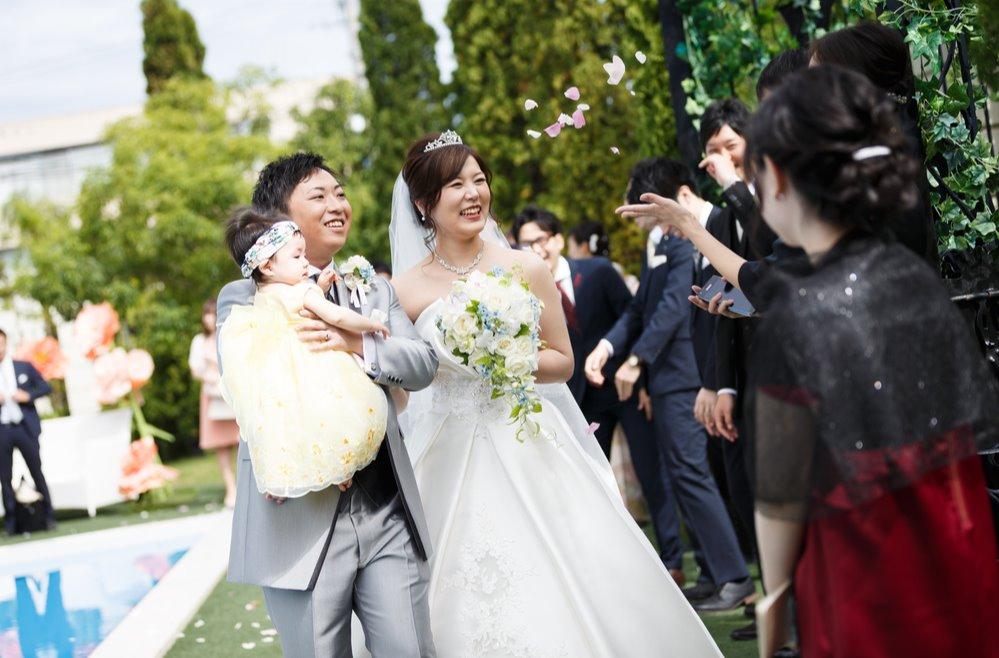 ～笑顔咲くアットホームwedding～の挙式画像