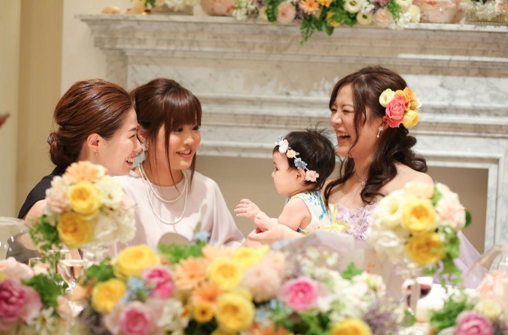 ～笑顔咲くアットホームwedding～の披露宴画像