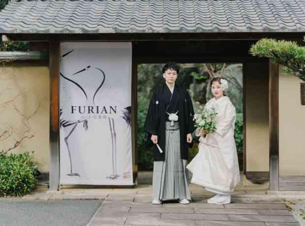 和装×家族婚×お洒落（2022.12.16挙式）の挙式実例画像