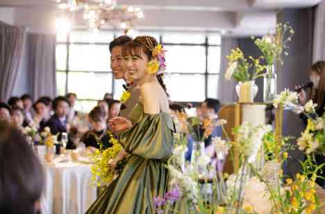 【SENSEFUL】お二人らしさを散りばめた結婚式の披露宴画像