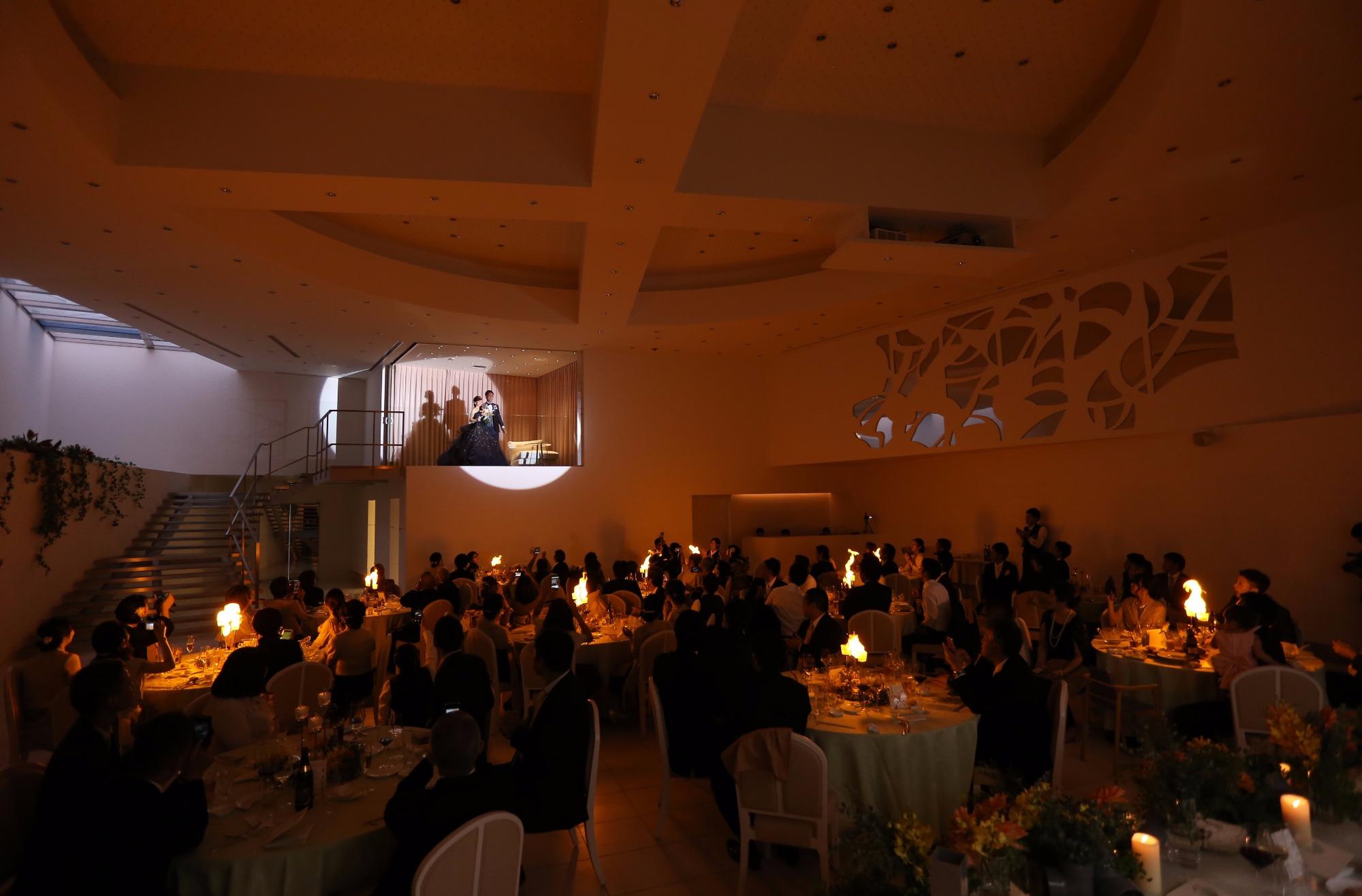 サプライズ演出でゲストと楽しむWeddingの演出画像